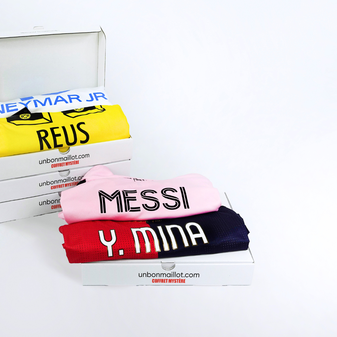 La box maillot floqué Nom + Numéro 9️⃣