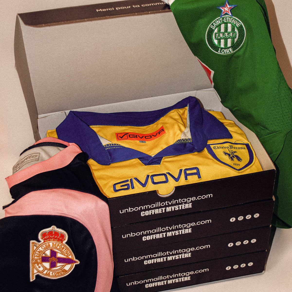 La box maillot mystère vintage 2009-2014