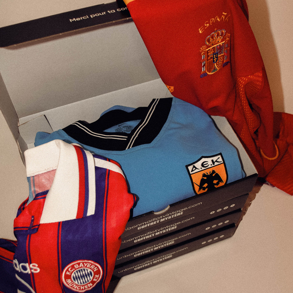 La box maillot mystère vintage 1970-2008