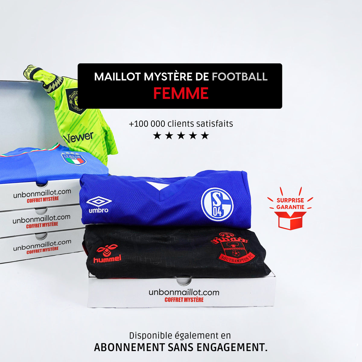 La box maillot mystère football - Femme 👕