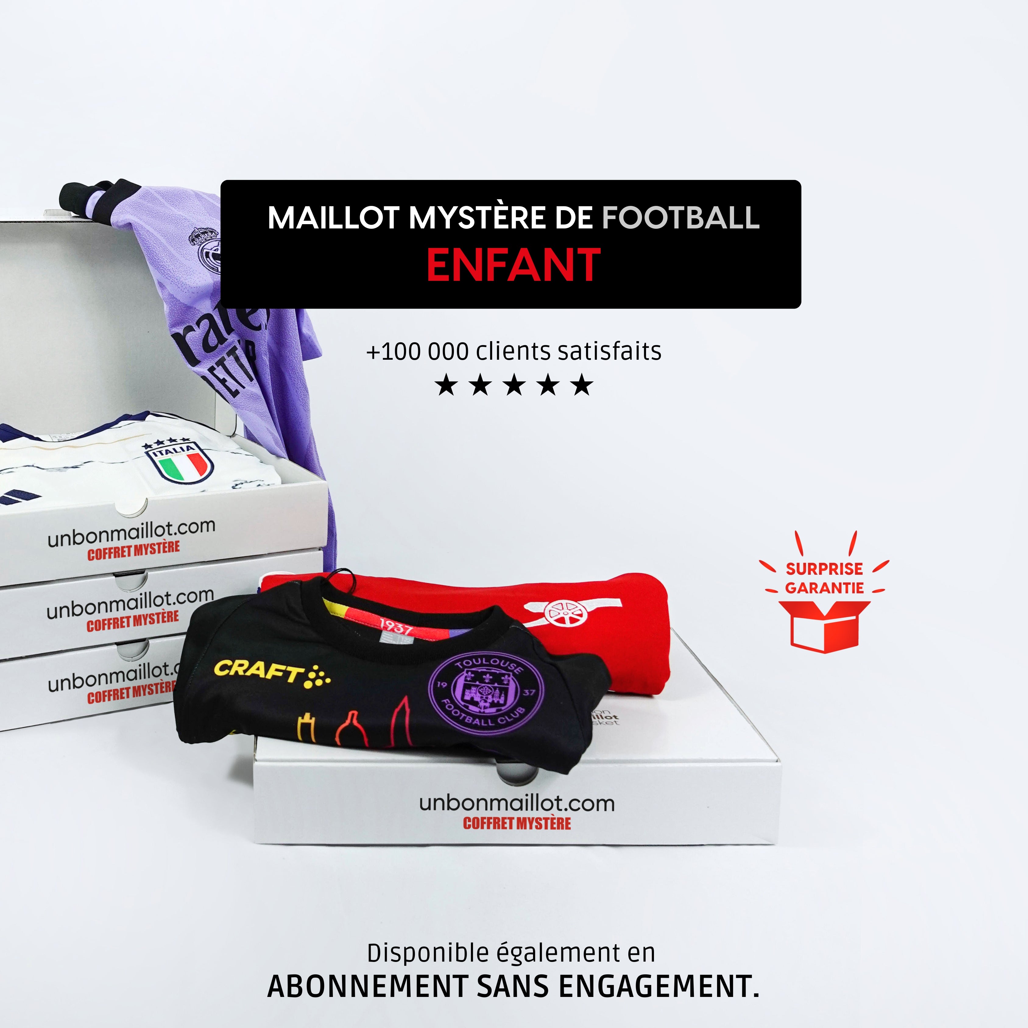 La box maillot mystère - Enfant 👕