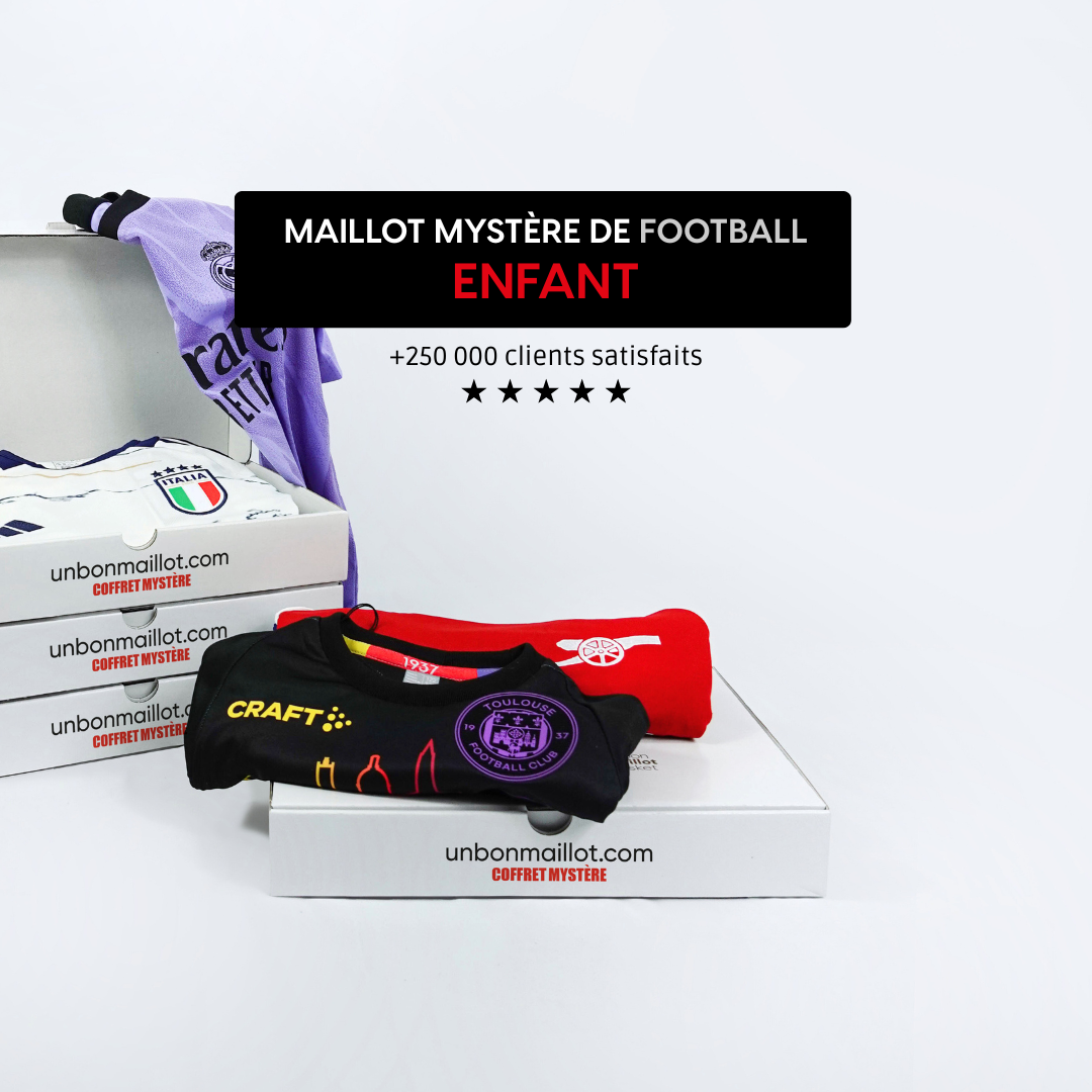 La box maillot mystère football - Enfant ⚽️