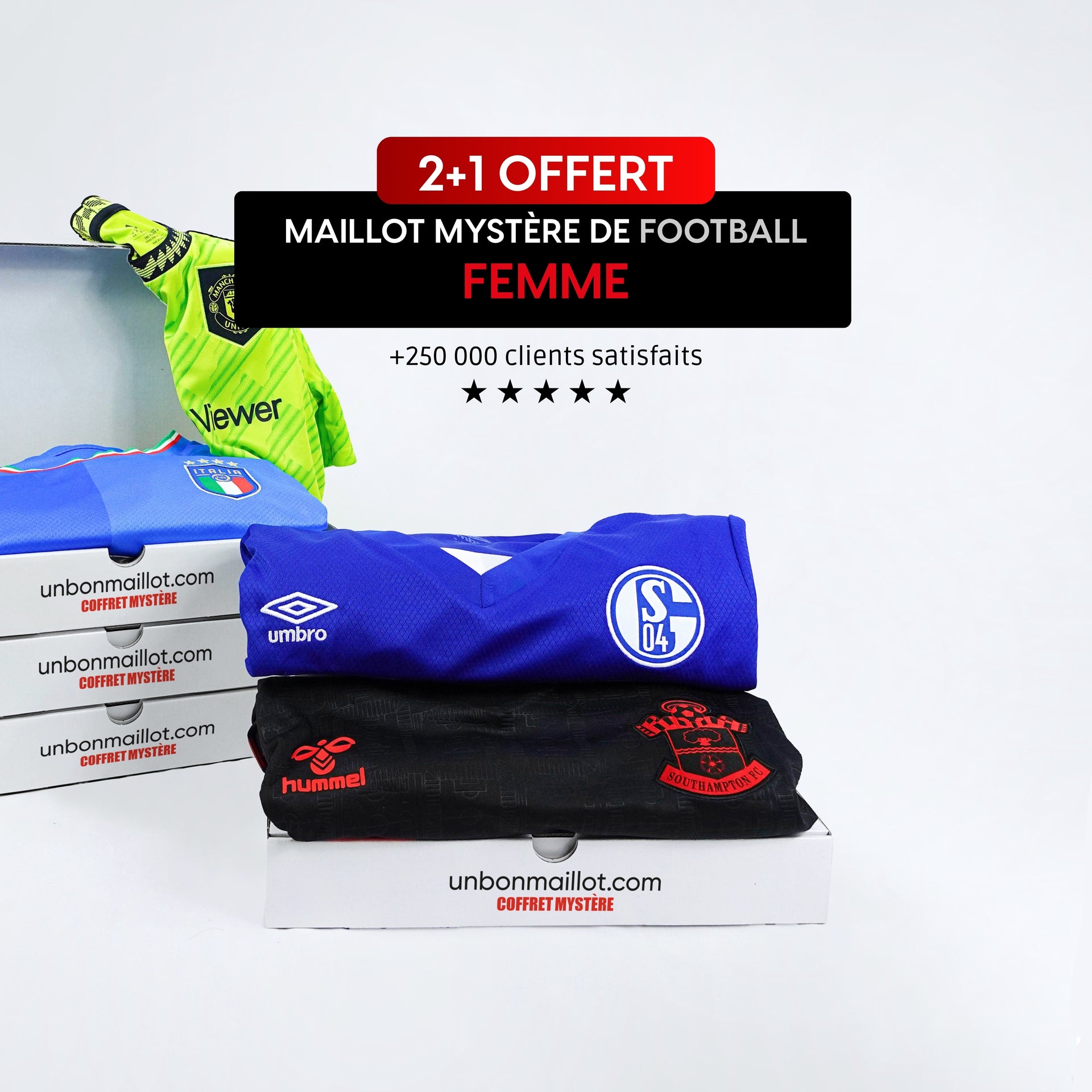 Maillot Mystère Officiel - Neuf Avec étiquettes - Tailles S à XXL