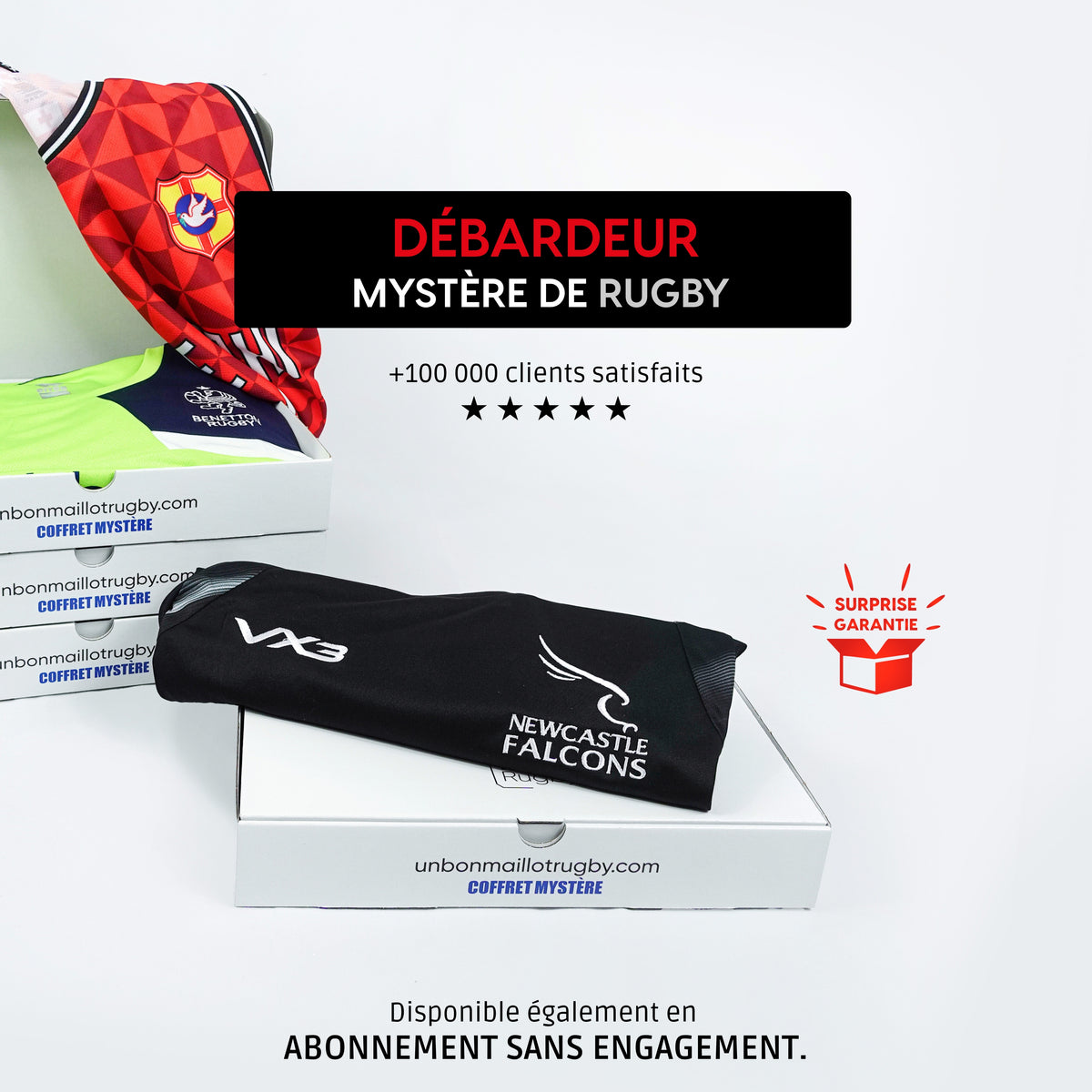 La box débardeur mystère rugby 🏉