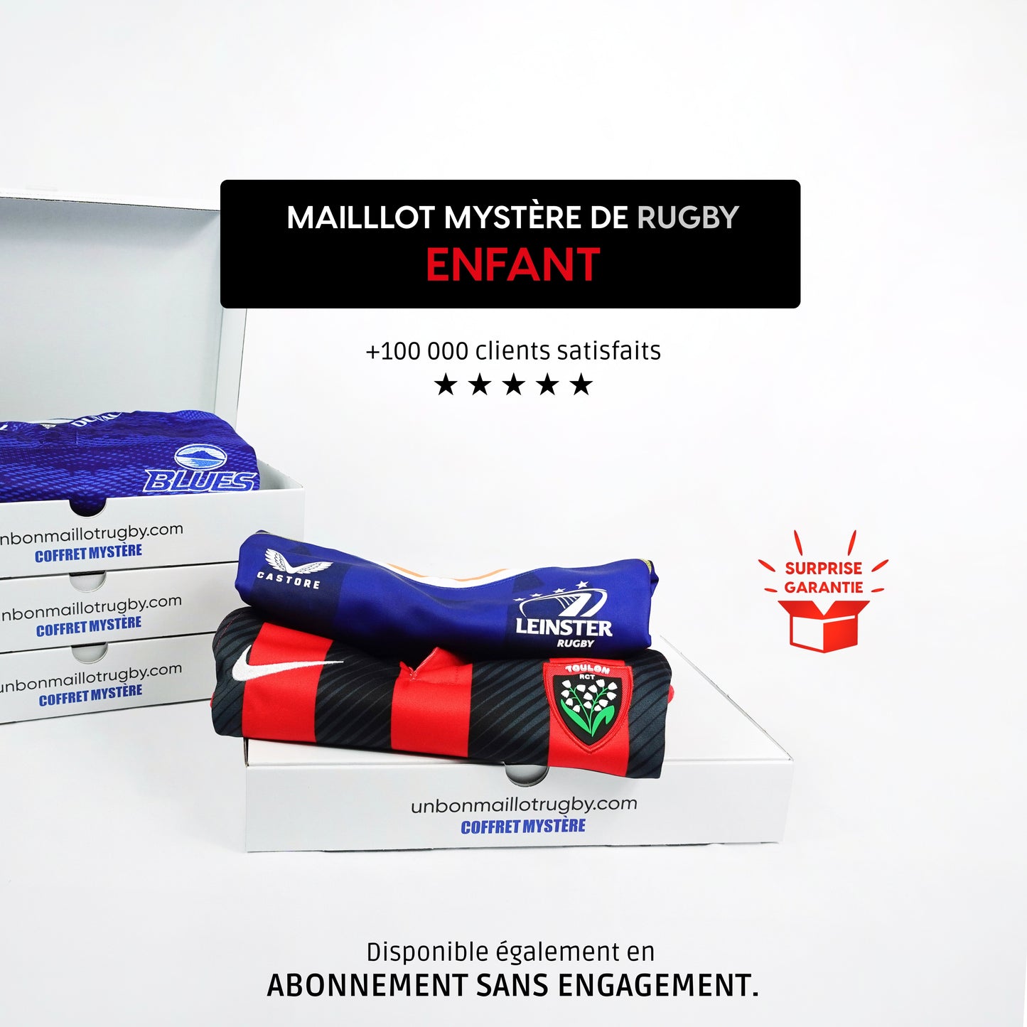 La box maillot mystère enfant 🏉