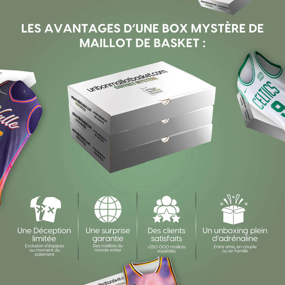 La box maillot mystère basketball 🏀
