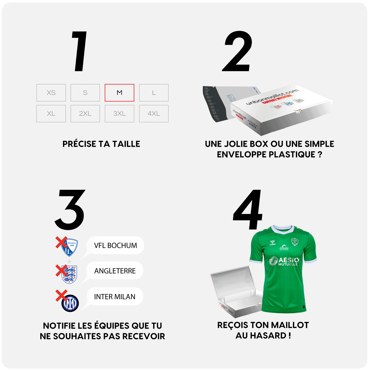 La box maillot mystère football - Femme 👕
