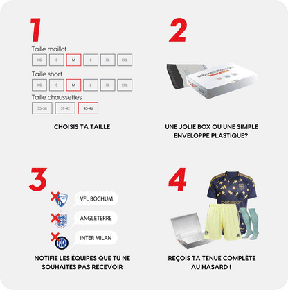 La box tenue mystère complète 🩳 +👕 +🧦